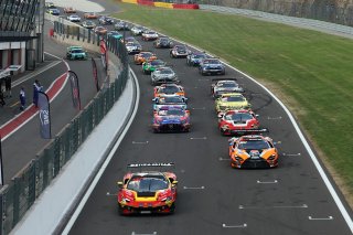 Start of the Crowdstrike 24 Hours of Spa  | SRO / JEP