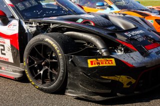 Cars in Parc Ferme after the race