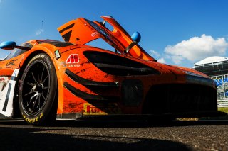 Cars in Parc Ferme after the race