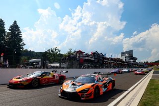Start of the Crowdstrike 24 Hours of Spa  | SRO / JEP