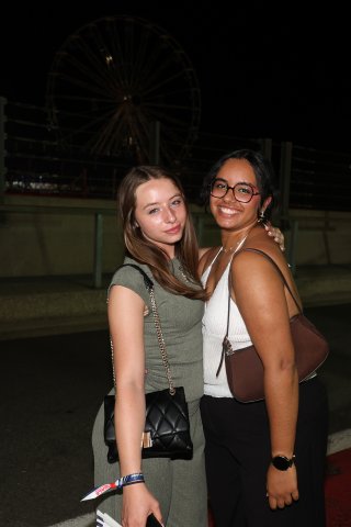 Pitlane walk at night 