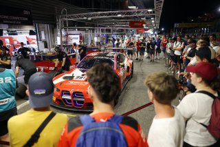 Pitlane walk at night 