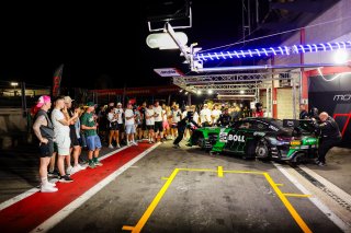 Pitlane walk at night 