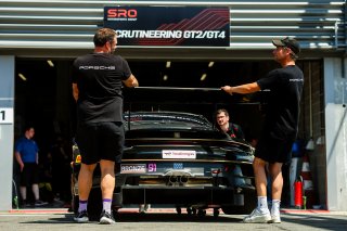 Scrutineering for the CrowdStrike 24 Hours of Spa