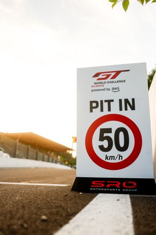 Teams for the CrowdStrike 24 Hours of Spa arrive at the circuit 