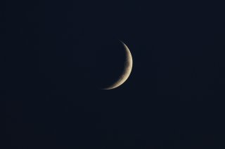 The moon at Misano