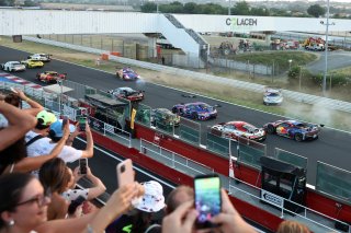 Start of Race 1 in Misano