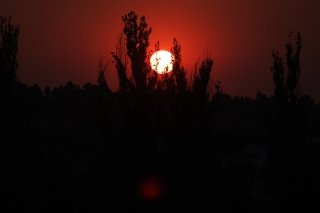 Sunset in Misano