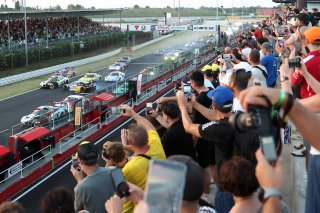 Start of Race 1 in Misano