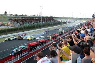 Start of Race 1 in Misano