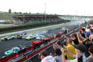 Start of Race 1 in Misano
