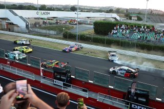 Start of Race 1 in Misano