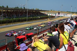 Start of Race 2 in Misano 