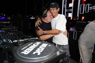 DJ Ralf and Valentino Rossi