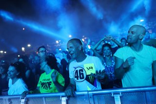 Fans at Planet Funk performing at Misano World Circuit