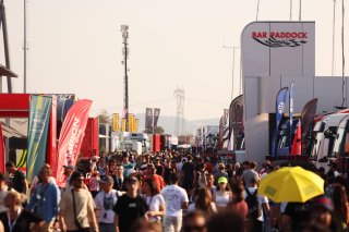 Fans in the Paddock