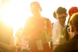 Pit walk and autograph session