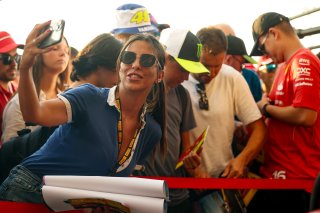 Pit walk and autograph session