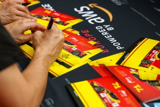 Pit walk and autograph session