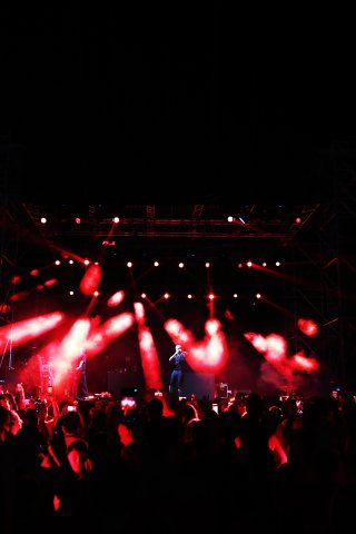 Planet Funk performs at Misano World Circuit