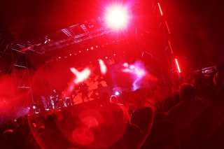 Planet Funk performs at Misano World Circuit