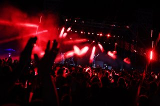 Planet Funk performs at Misano World Circuit
