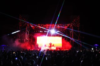 Planet Funk performs at Misano World Circuit