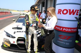 #46 - Team WRT - Valentino ROSSI - BMW M4 GT3 EVO - ROWE pole position award 