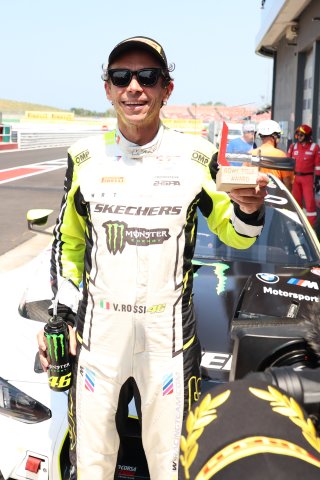 #46 - Team WRT - Valentino ROSSI - BMW M4 GT3 EVO - ROWE pole position award 