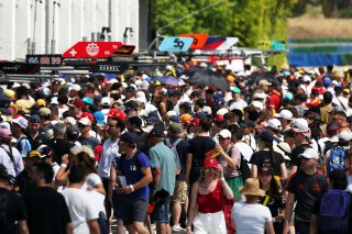 Fans on the Pit Walk at Magny Cours