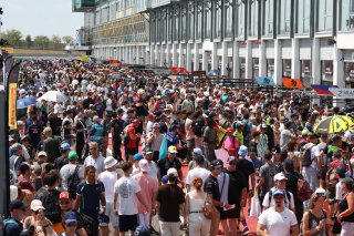 Fans on the Pit Walk at Magny Cours