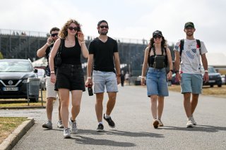 Fans in the GT World paddock