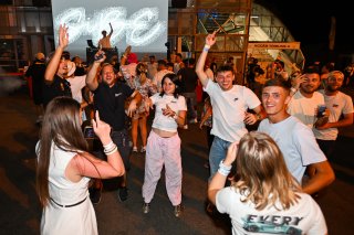 Party in the paddock