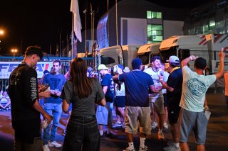 Party in the paddock