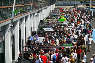 Pit Walk at Magny Cours