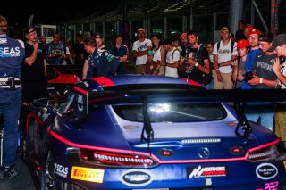 Pit and Track Walk by night 