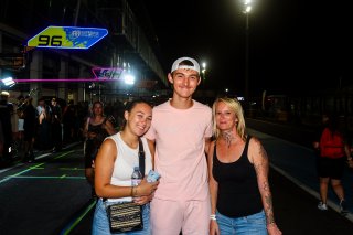 Pit and Track Walk by night 