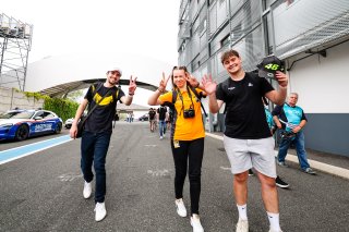 Fans on the Pit Walk