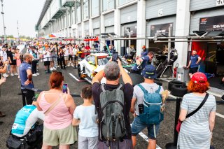 Fans on the Pit Walk