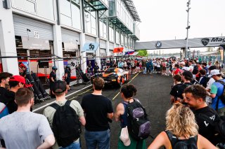 Fans on the Pit Walk