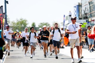 Fans on the Magny-Cours Pit Walk