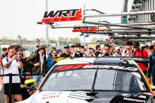 Fans on the Pit Walk