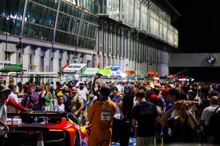 Pit and Track Walk by night 