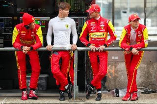 #50 - AF Corse - Sean Gelael -Arthur Leclerc - Ferrari 296 GT3 EVO and #51 - AF Corse - Nicklas Nielsen - Tommaso Mosca - Ferrari 296 GT3 EVO