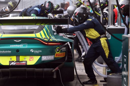 #21 - Comtoyou Racing - Kobe Pauwels - Oliver Soderstrom - Sebastien Baud - Aston Martin Vantage AMR GT3 EVO | SRO / JEP