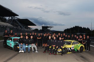 #87 - Winward Racing - Marvin Dienst - Gabriele Piana - Rinat Salikhov - Mercedes-AMG GT3 EVO and #48 - Mercedes - AMG Team MANN-FILTER - Lucas Auer - Luca Stolz - Maro Engel - Mercedes-AMG GT3 EVO