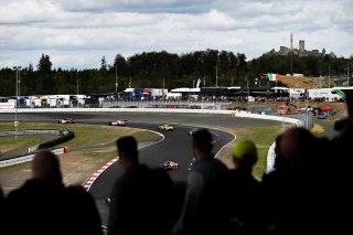 Fans watching the GT World race at Nurburgring