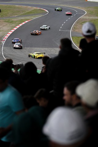 Fans watching the GT World race at Nurburgring