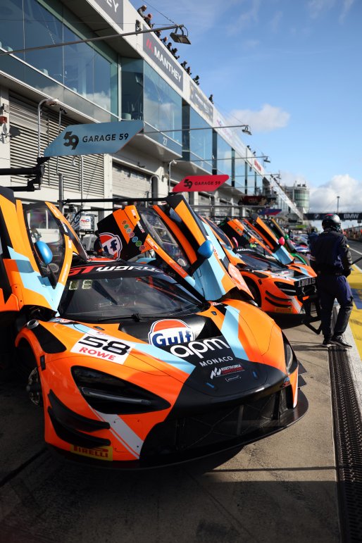 #58 - Garage 59 - Thomas Fleming - Louis Prette - Benjamin Goethe - McLaren 720S GT3 EVO | SRO / JEP