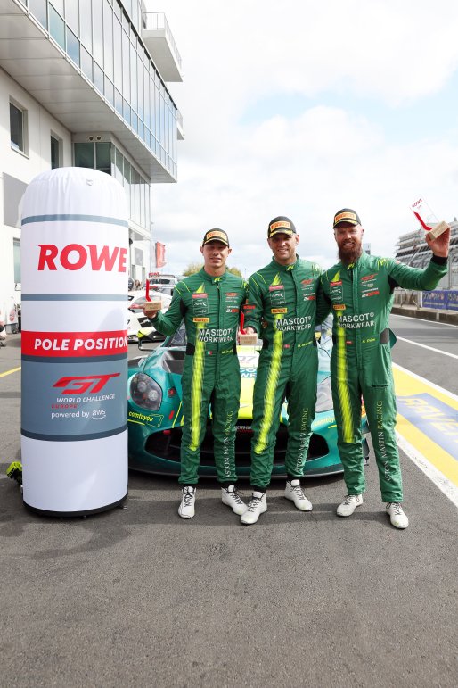 ROWE Pole Position Award - #7 - Comtoyou Racing - Mattia Drudi - Marco Sorensen - Nicki Thiim - Aston Martin Vantage AMR GT3 EVO  | SRO / JEP